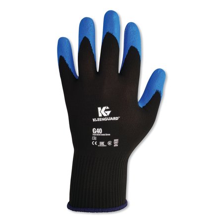 Kleenguard G40 Nitrile Coated Gloves, 230 mm Length, Medium/Size 8, Blue, PK12 40226